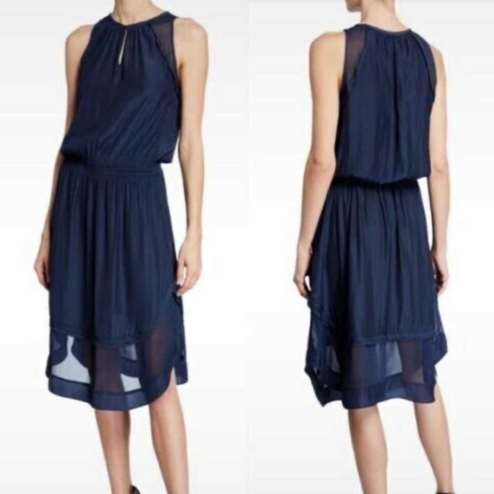 Ramy Brook Navy Midi dress